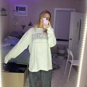 Oversized brandy long sleeve